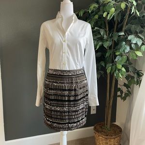 Sabin Sequin Skirt M